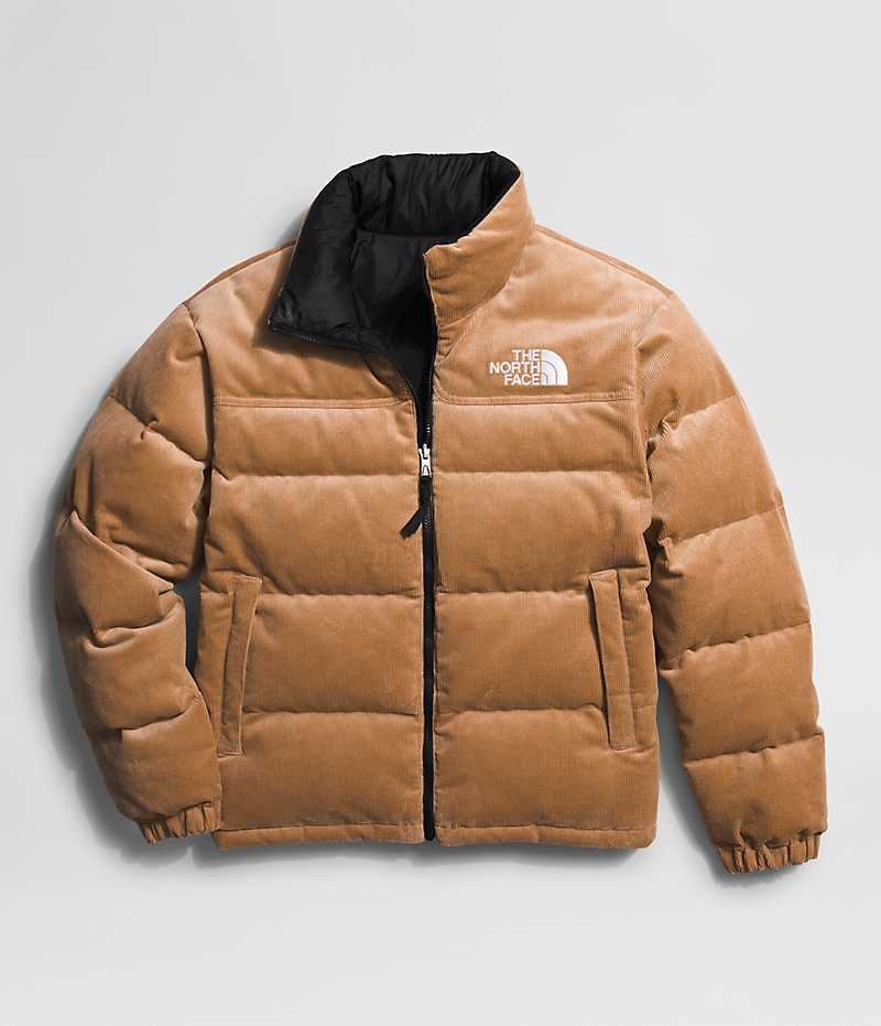 Μπουφαν Πουπουλενια ανδρικα The North Face ’92 Reversible Nuptse Χακί | ATHENS MFAUOIR