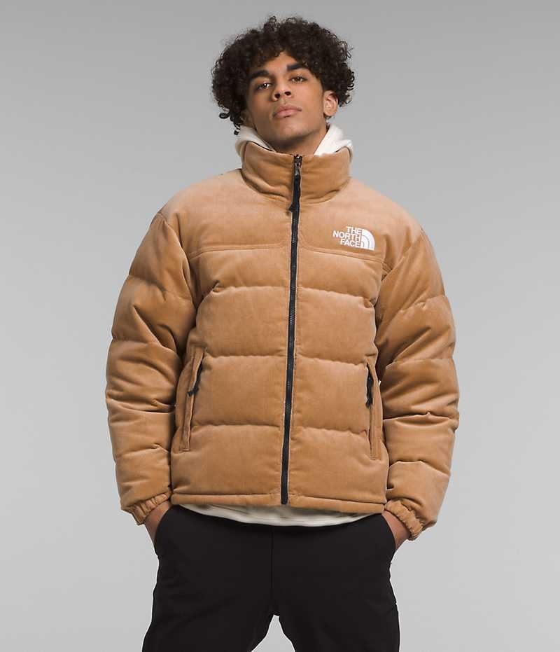 Μπουφαν Πουπουλενια ανδρικα The North Face ’92 Reversible Nuptse Χακί | ATHENS MFAUOIR