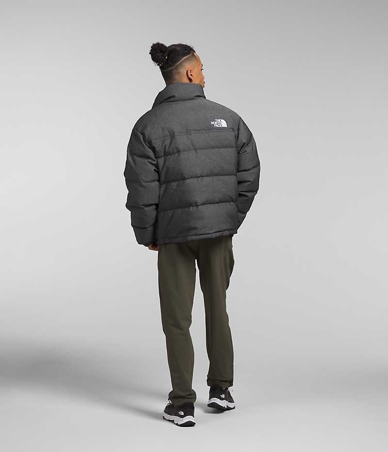 Μπουφαν Πουπουλενια ανδρικα The North Face ’92 Reversible Nuptse μαυρα | GREECE AQMRNJD