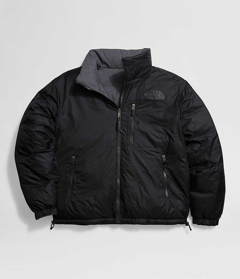 Μπουφαν Πουπουλενια ανδρικα The North Face ’92 Reversible Nuptse μαυρα | GREECE AQMRNJD