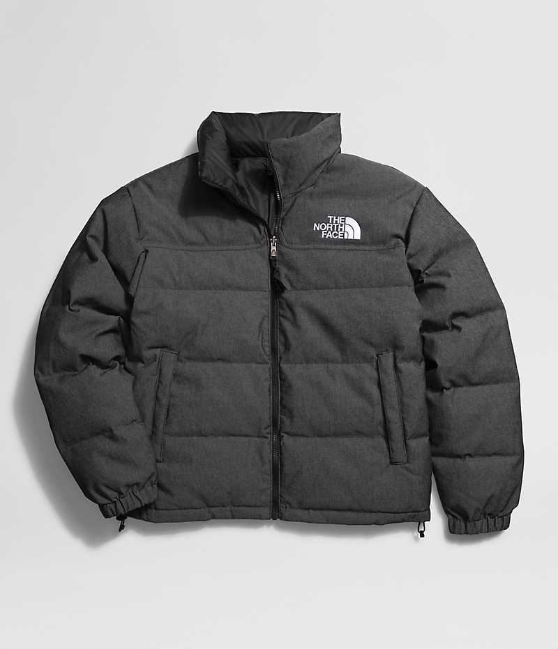 Μπουφαν Πουπουλενια ανδρικα The North Face ’92 Reversible Nuptse μαυρα | GREECE AQMRNJD