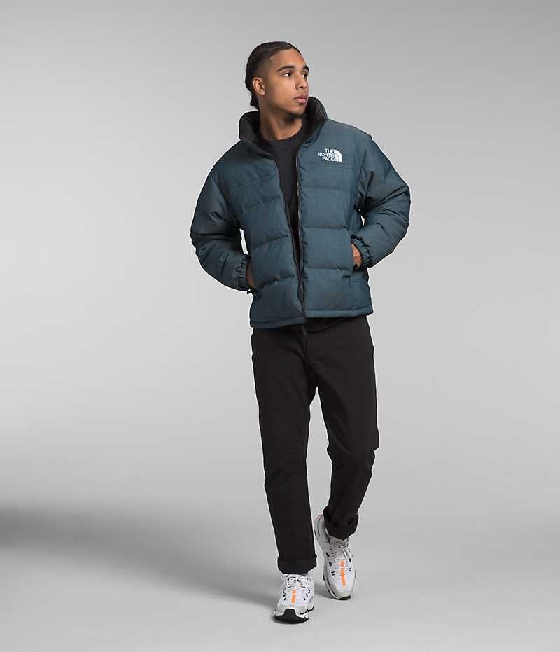 Μπουφαν Πουπουλενια ανδρικα The North Face ’92 Reversible Nuptse μπλε | GR SUENYPG