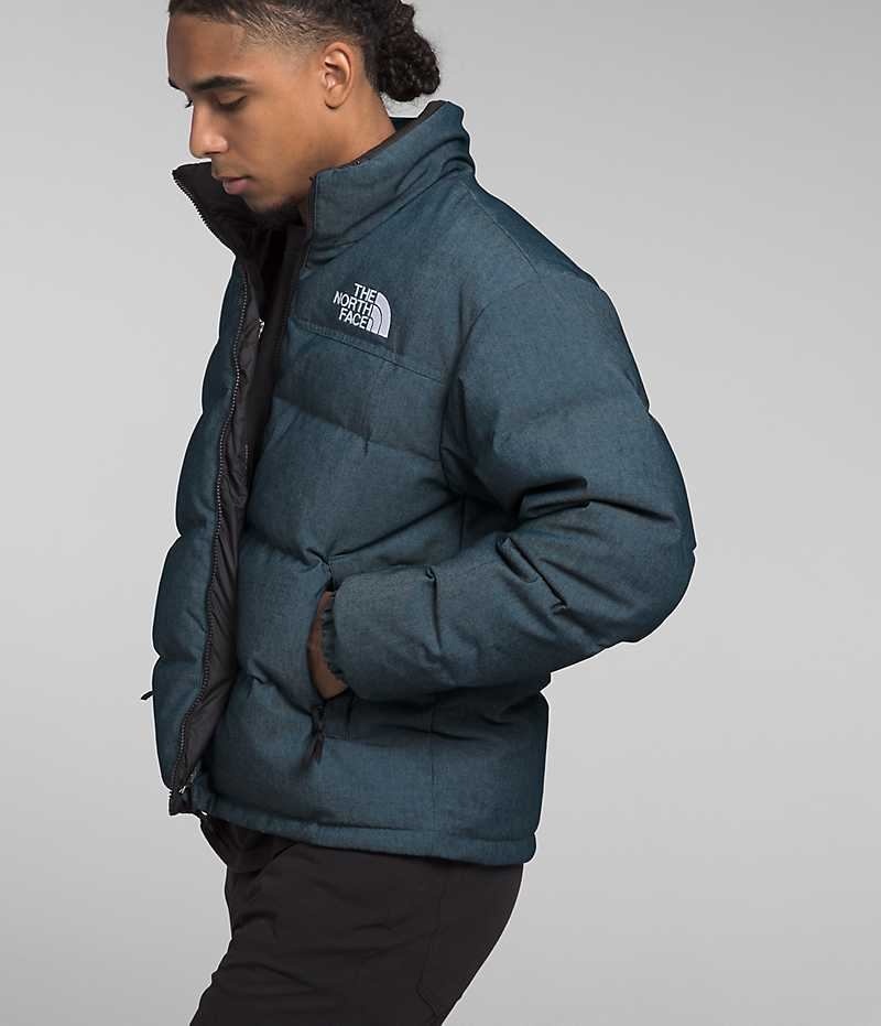 Μπουφαν Πουπουλενια ανδρικα The North Face ’92 Reversible Nuptse μπλε | GR SUENYPG