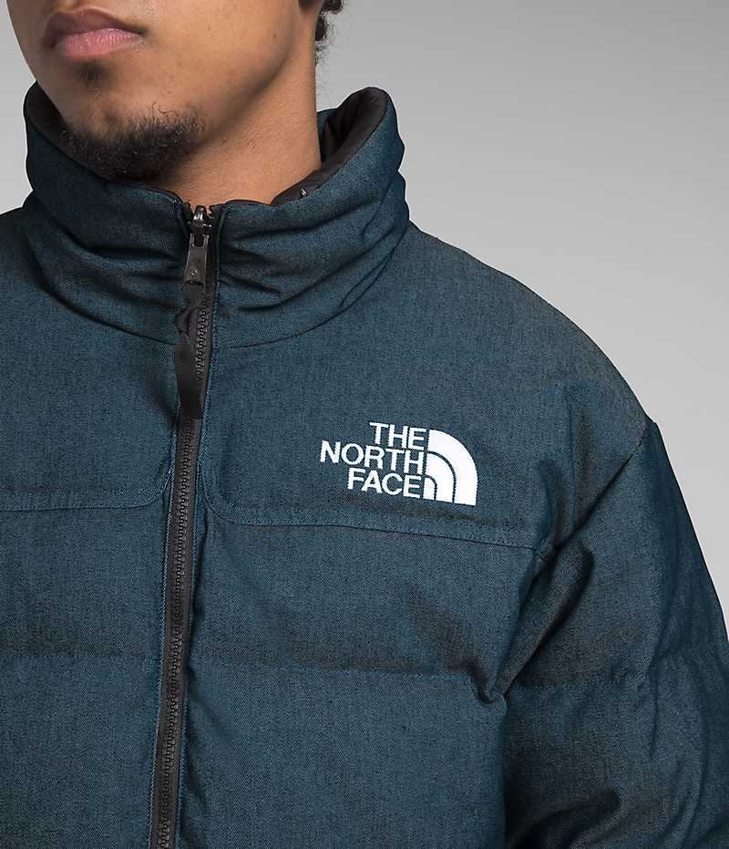 Μπουφαν Πουπουλενια ανδρικα The North Face ’92 Reversible Nuptse μπλε | GR SUENYPG