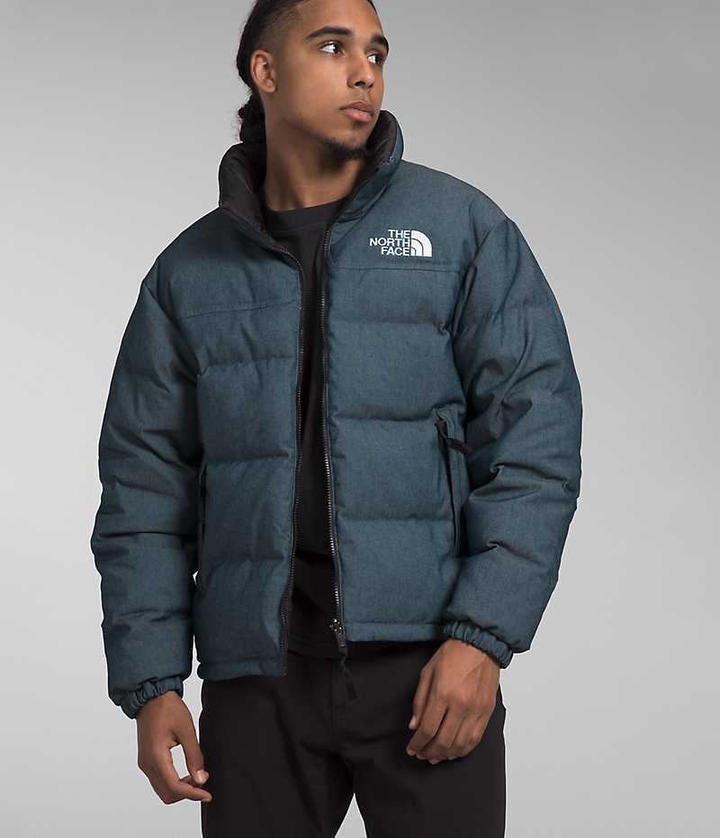 Μπουφαν Πουπουλενια ανδρικα The North Face ’92 Reversible Nuptse μπλε | GR SUENYPG