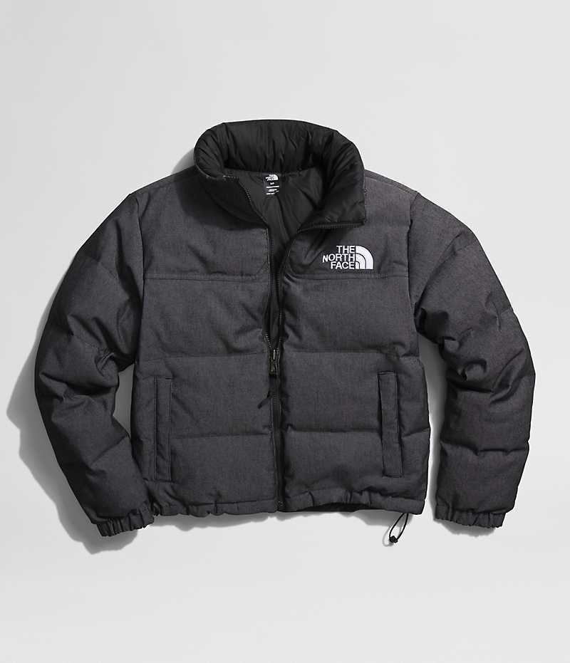 Μπουφαν Πουπουλενια γυναικεια The North Face ’92 Reversible Nuptse μαυρα | ATHENS ZJTPMKX