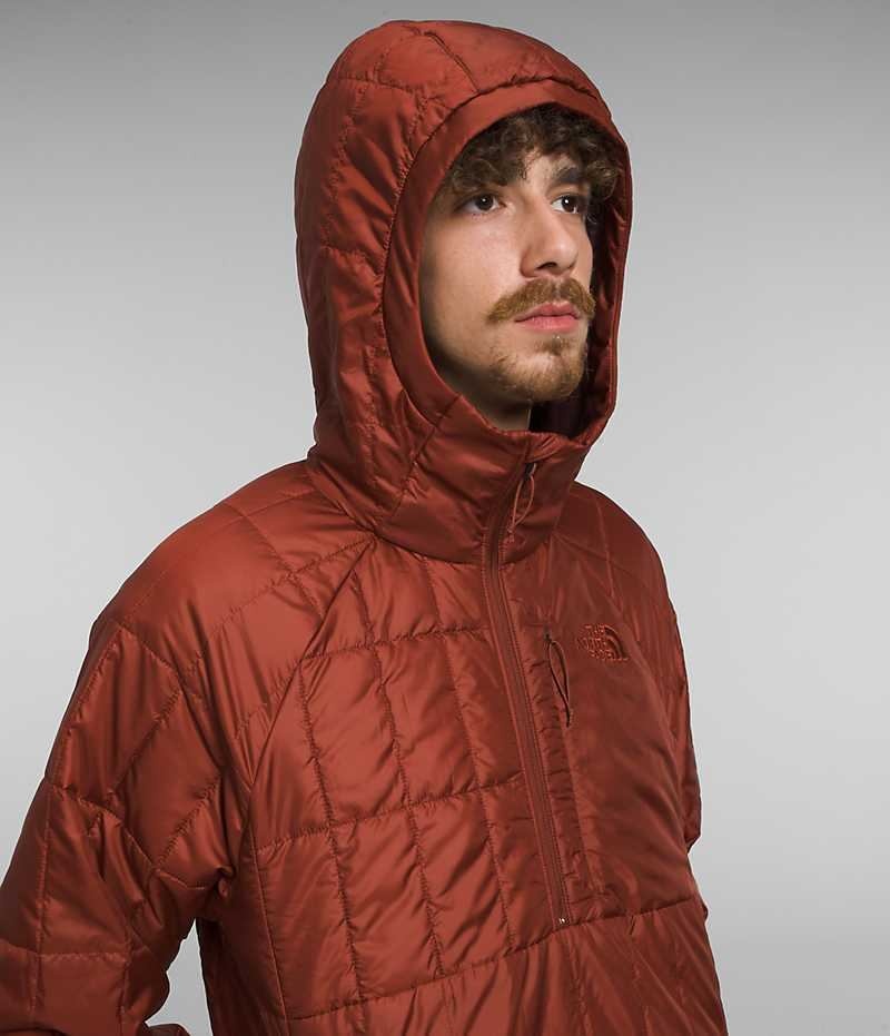 Μπουφαν Πουπουλενια ανδρικα The North Face Circaloft ¼-Zip Pullover καφε | ATHENS BUNSLEH