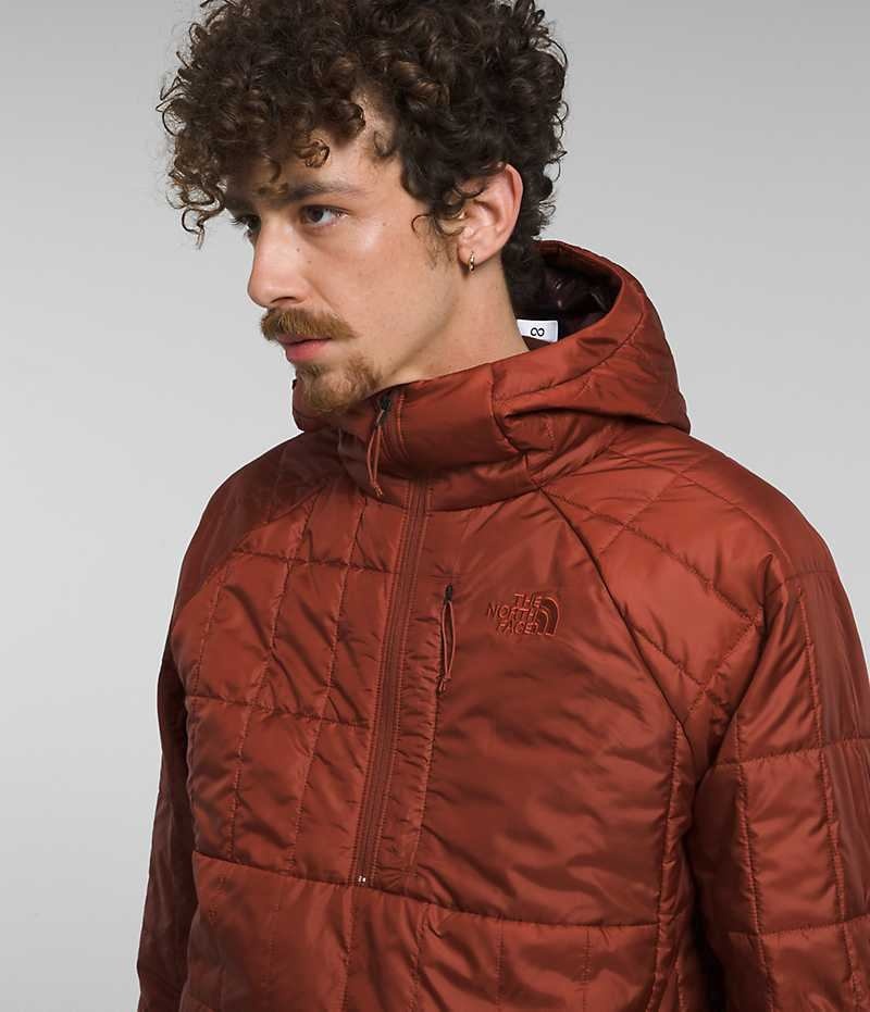 Μπουφαν Πουπουλενια ανδρικα The North Face Circaloft ¼-Zip Pullover καφε | ATHENS BUNSLEH