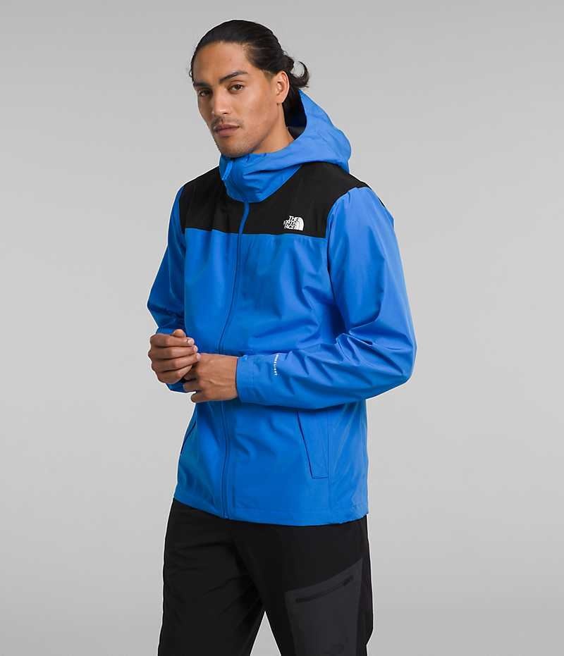 Αδιαβροχο Μπουφαν ανδρικα The North Face Dryzzle FUTURELIGHT™ μπλε μαυρα | ATHENS ZFEGQMU