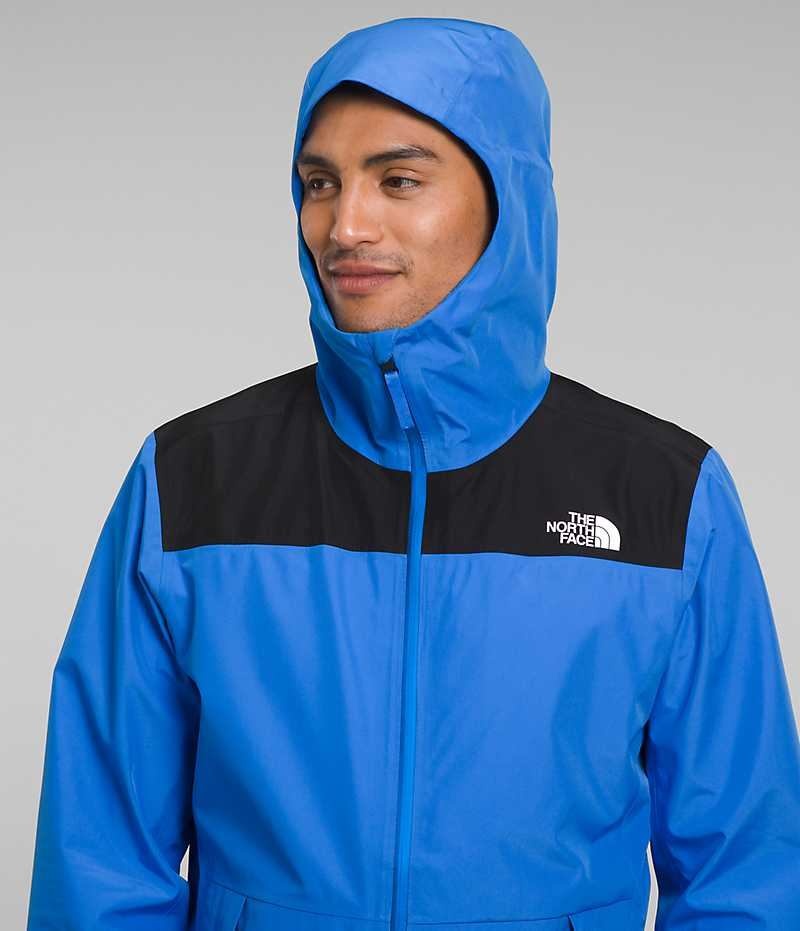 Αδιαβροχο Μπουφαν ανδρικα The North Face Dryzzle FUTURELIGHT™ μπλε μαυρα | ATHENS ZFEGQMU