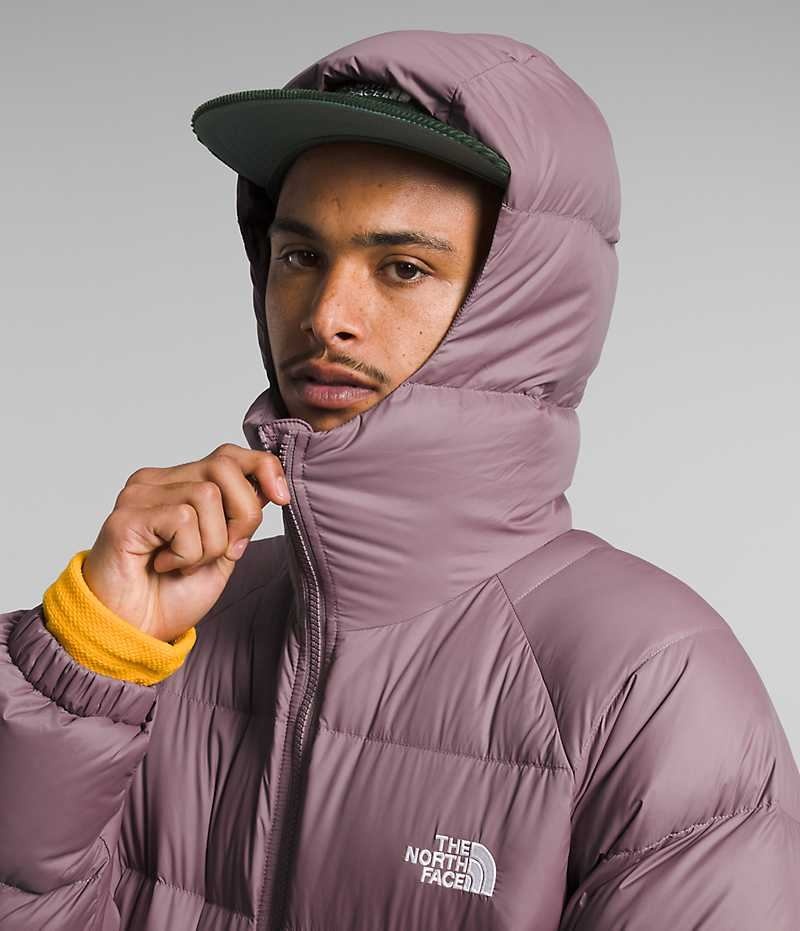 Μπουφαν Πουπουλενια ανδρικα The North Face Hydrenalite™ Hoodie φουξια | GR HPSDITC