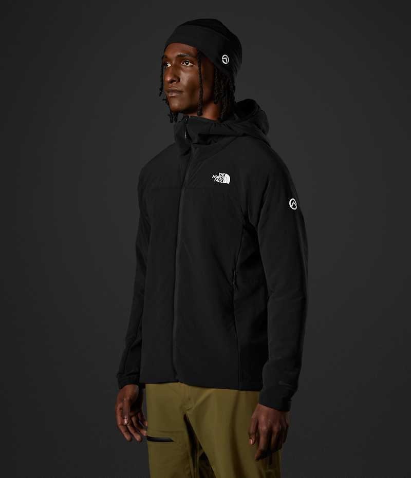 υβριδικά μπουφάν ανδρικα The North Face Summit Series Casaval Hoodie μαυρα | GREECE HDZYWPE