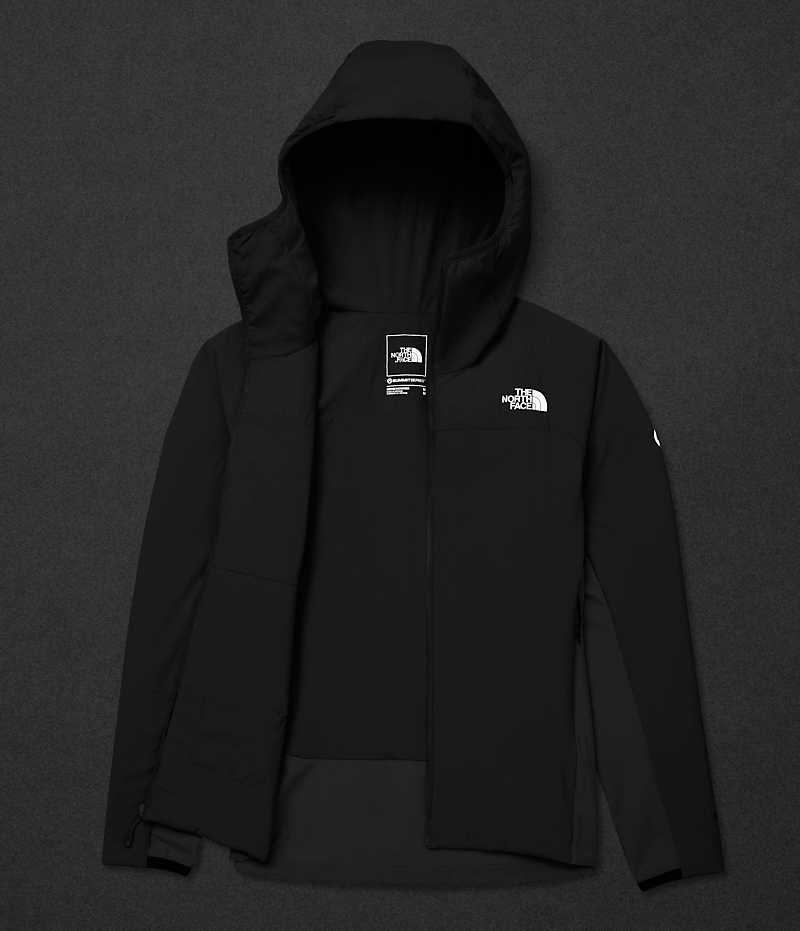 υβριδικά μπουφάν ανδρικα The North Face Summit Series Casaval Hoodie μαυρα | GREECE HDZYWPE