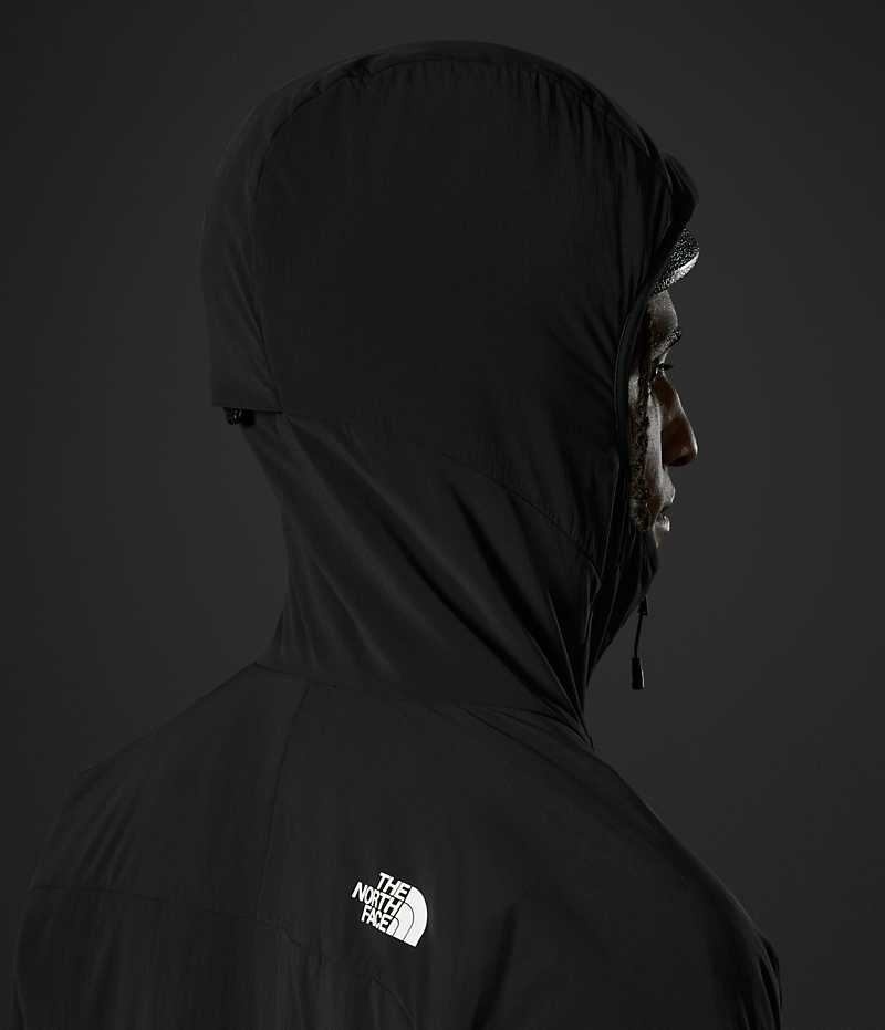 υβριδικά μπουφάν ανδρικα The North Face Summit Series Casaval Hoodie μαυρα | GREECE HDZYWPE