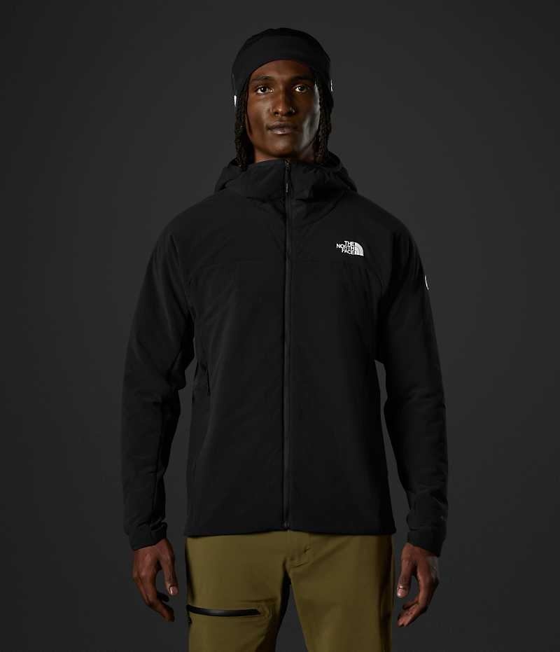 υβριδικά μπουφάν ανδρικα The North Face Summit Series Casaval Hoodie μαυρα | GREECE HDZYWPE