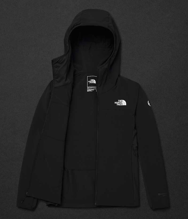 υβριδικά μπουφάν γυναικεια The North Face Summit Series Casaval Hoodie μαυρα | ATHENS AEGZNBW