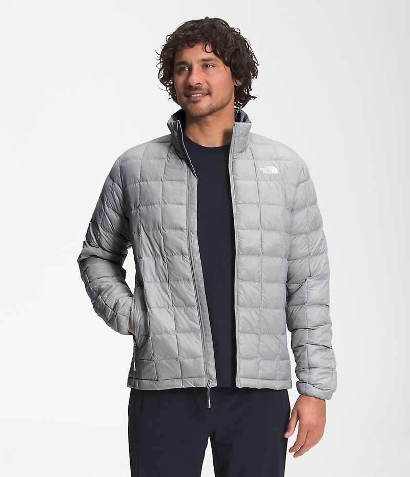 Μπουφαν Πουπουλενια ανδρικα The North Face ThermoBall™ Eco 2.0 γκρι | GR RJOLUZG