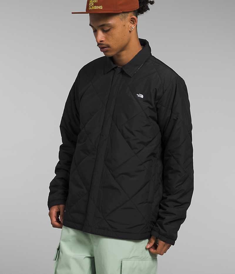 Μπουφάν Με Μόνωση ανδρικα The North Face Afterburner Flannel μαυρα | GR LYEAWTU