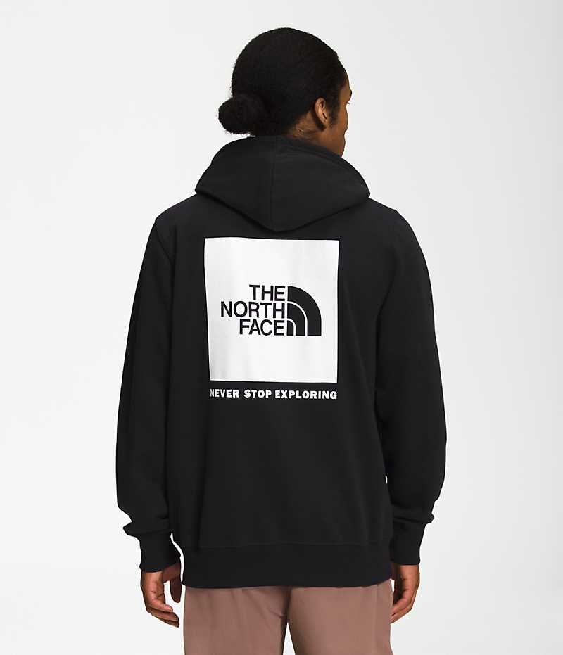 Φουτερ με Κουκουλα ανδρικα The North Face Box NSE Pullover μαυρα | GREECE TNHZVQA