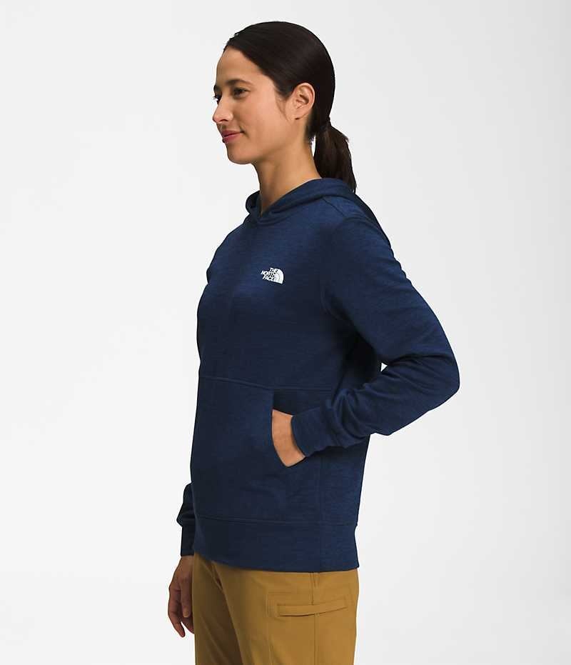 Φουτερ με Κουκουλα γυναικεια The North Face Canyonlands Pullover σκουρο μπλε | GREECE PKOWMZF