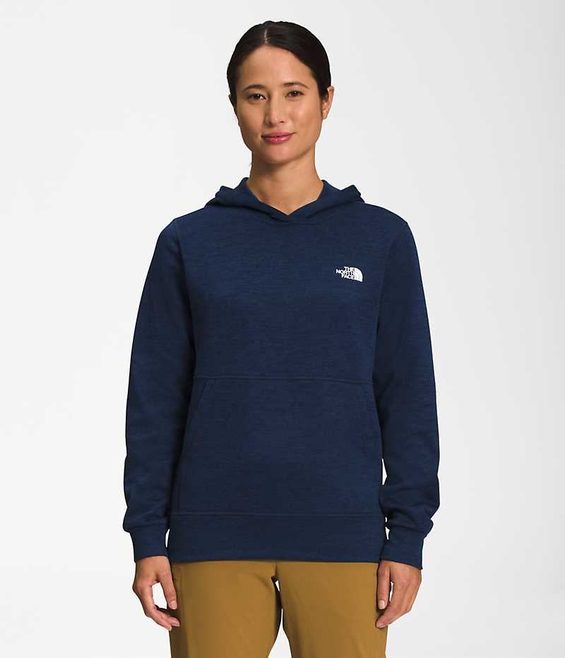 Φουτερ με Κουκουλα γυναικεια The North Face Canyonlands Pullover σκουρο μπλε | GREECE PKOWMZF