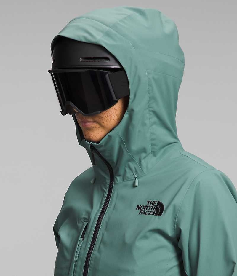 Μπουφάν Με Μόνωση γυναικεια The North Face Freedom Stretch πρασινο μαυρα | ATHENS EAOBCKH