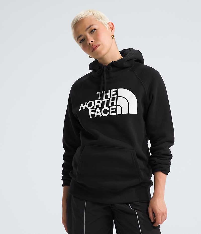 Φουτερ με Κουκουλα γυναικεια The North Face Half Dome Pullover μαυρα | ATHENS RJAMUWD