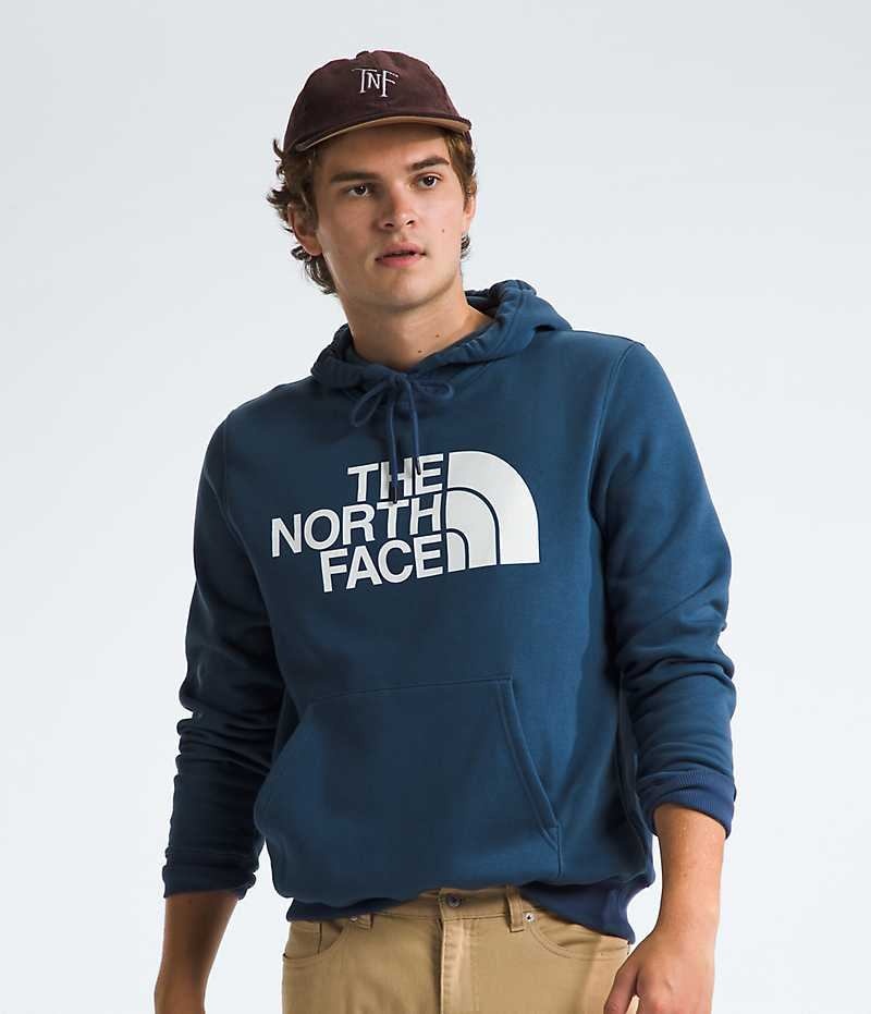 Φουτερ με Κουκουλα ανδρικα The North Face Half Dome Pullover μπλε | GR JUKYRPS