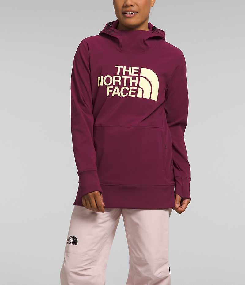 Φουτερ με Κουκουλα γυναικεια The North Face Tekno Pullover φουξια | ATHENS VTLCDIX