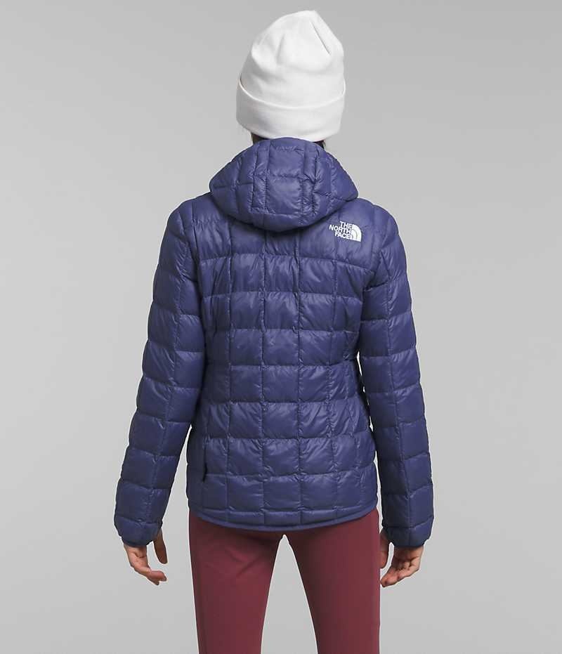 Μπουφαν Πουπουλενια για κοριτσια The North Face ThermoBall™ Κουκουλοφόρος μπλε | GREECE SALNQZO