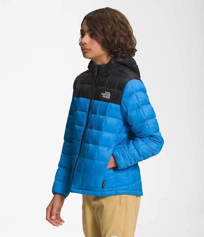 Μπουφαν Πουπουλενια για αγορια The North Face ThermoBall™ Κουκουλοφόρος μπλε | GR BJFCVXH