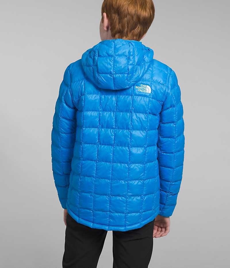 Μπουφαν Πουπουλενια για αγορια The North Face ThermoBall™ Κουκουλοφόρος μπλε | GR DQBPIYL