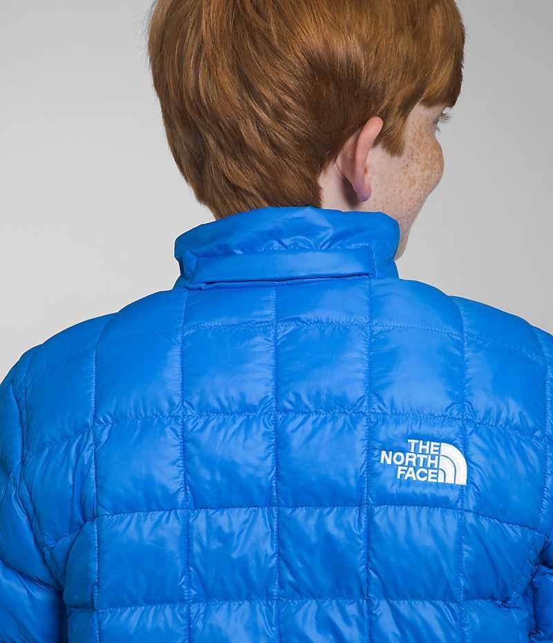 Μπουφαν Πουπουλενια για αγορια The North Face ThermoBall™ Κουκουλοφόρος μπλε | GR DQBPIYL