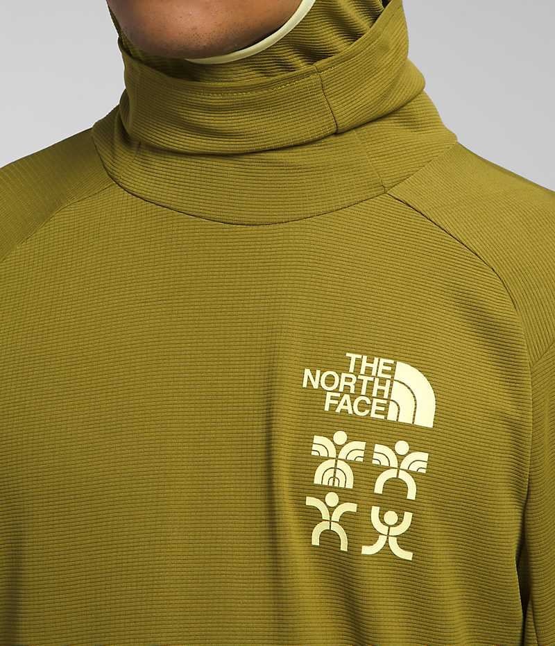 Φουτερ με Κουκουλα ανδρικα The North Face Trailwear Cerro Alto Ελιά | GREECE LVXGDUI