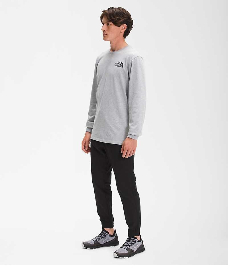 παντελονι jogger ανδρικα The North Face Standard μαυρα | ATHENS VAWOQFN